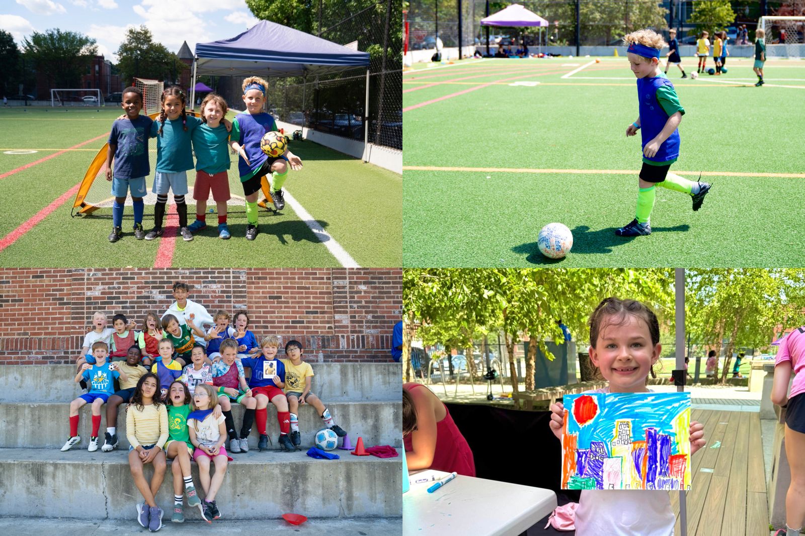 Soccer, Art & Explore Summer Camp