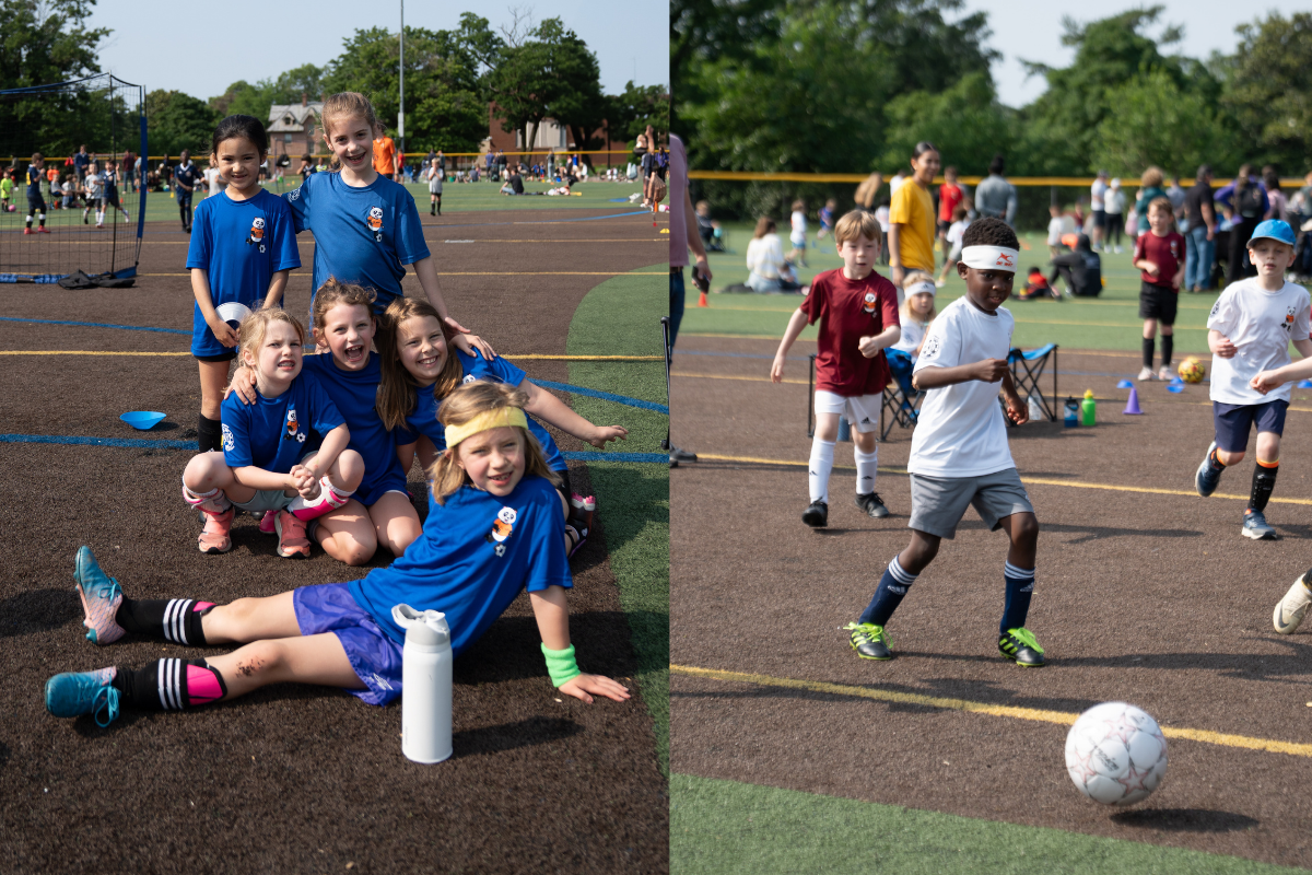 Which Soccer Path is Right for Your Child This Fall? DCWay Capitol Hill League Kids Academy Challenge Level - DC Way Soccer