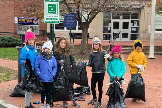 Dc-way-soccer-club-for-kids-in-washington-dc-2020-clean-up-at-chisholm-elementary-school