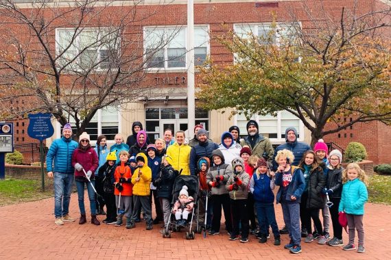 Dc-way-soccer-club-for-kids-in-washington-dc-2020-clean-up-at-chisholm-elementary-school