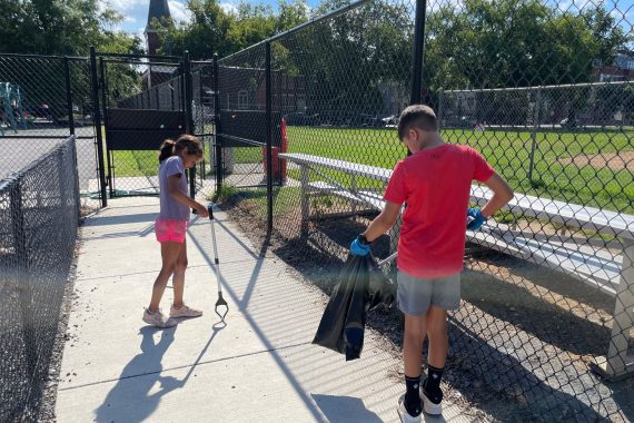 Dc-way-soccer-club-for-kids-in-washington-dc-2020-clean-up-at-chisholm-elementary-school